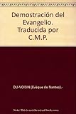 Demostraci&Atilde;&sup3;n del Evangelio. Traducida por C.M.P.