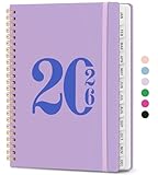 2026 Planner, Weekly and Monthly Calender Planner, Jan 2026 to Dec 2026, Hardcover 2026 Calendar Book with Tabs & Inner Pocket, Office Home School Supplies for Women & Men - A5 (6.3