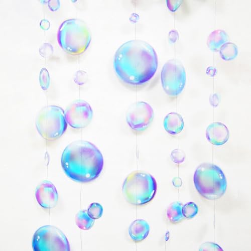 Blue and Purle Bubble Garland