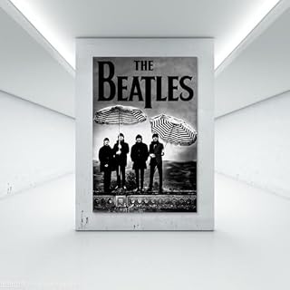 YBRAVO Poster décoratif sur toile Beatles noir et blanc – Impression d’art moderne pour chambre à coucher – 50 x 75 cm - Les Beatles, Paul McCartney, John Lennon, RIngo Starr, George Harrison YBRAVO Poster décoratif sur toile Beatles noir et blanc - Impression d'art moderne pour chambre à coucher - 50 x 75 cm – Image 7