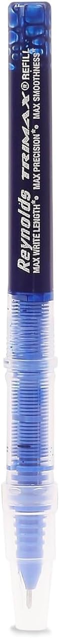 TRIMAX Rollerball Pen Refills Set - 4 Refills Set|Roller Ball PENS for Writing | Pen for Students & Office Stationery | 0.5 mm TIP Size