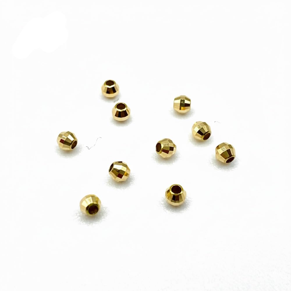 Amazon.co.jp: 日本製 K18 18金 ゴールド ミラーボール 2mm 1個売り