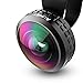 AUKEY Optic Pro Camera Lens, Ultra-Wide-Angle Clip-On Phone Lens with 0.2X 238¡ã Field of View for iPhone 8/7 / 6, Samsung & Other Android Phones