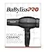 BaBylissPRO Porcelain Ceramic 2800 Dryer, Black