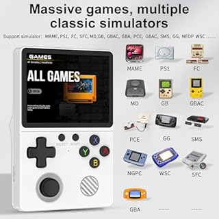 Portable Handheld Retro Game Console – Built-in 23,000 Classic Old School Games, Ergonomic Design, Suitable for Boys Adults for Leisure or Travel (PRO)
