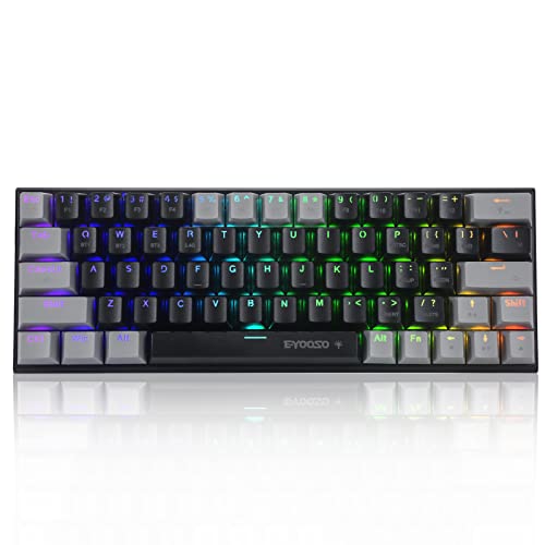 Amazon | e元素ゲーミングキーボード63キー 青軸を採用のメカニカル