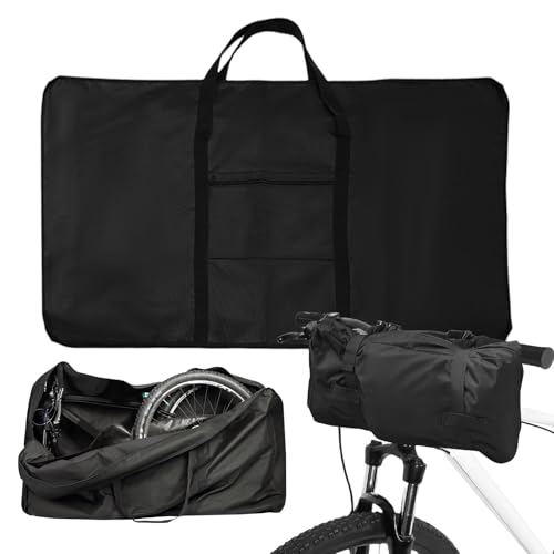 Las mejores maletas para bicicleta 2023 19 Bolsa De Transporte para Bicicletas, Bolsa Plegable para Bicicletas, 26"-29" Bolsas Plegables para Bicicletas, Bicicletas De Montaña Bicicletas De Carretera MTB para Bicicletas Plegables