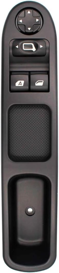 2 Pezzi Interruttore elettrico del finestrino del lato conducente e del lato passeggero 6554QC 6490HQ Per Peugeot 207 2007-2015 Per Citroen C3 2009-2014