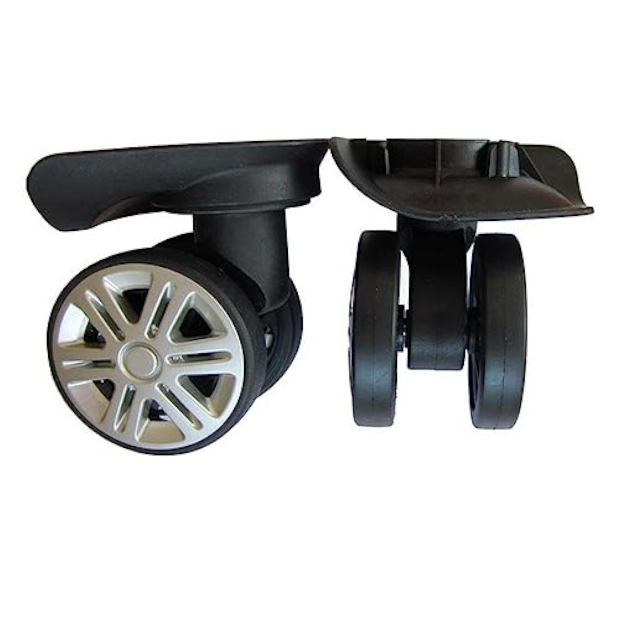 2Pcs 360 Swivel Luggage Replacement Wheels for Suitcase