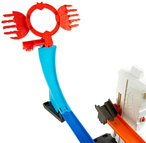 Hot Wheels Track Builder Blaze Blast Challenge piste de cascade à propulsion pour enfants - 3