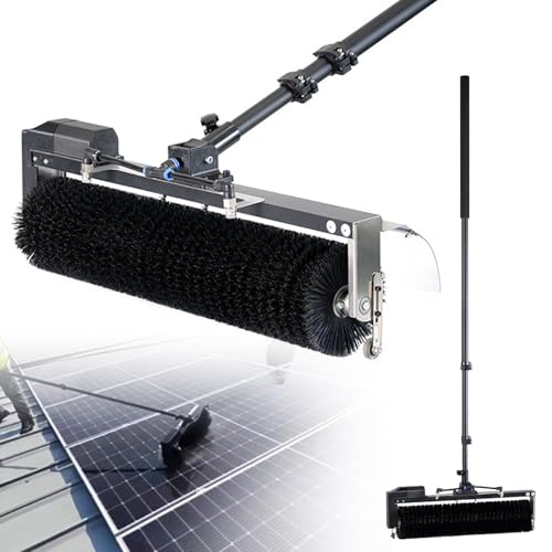 PTBMSE Zonnepaneel Schoonmakende Uitrusting met Rolborstel en Regelbare Pool voor Efficiënt Fotovoltaïsch Onderhoud, size_name-7.5m/24.6ft
