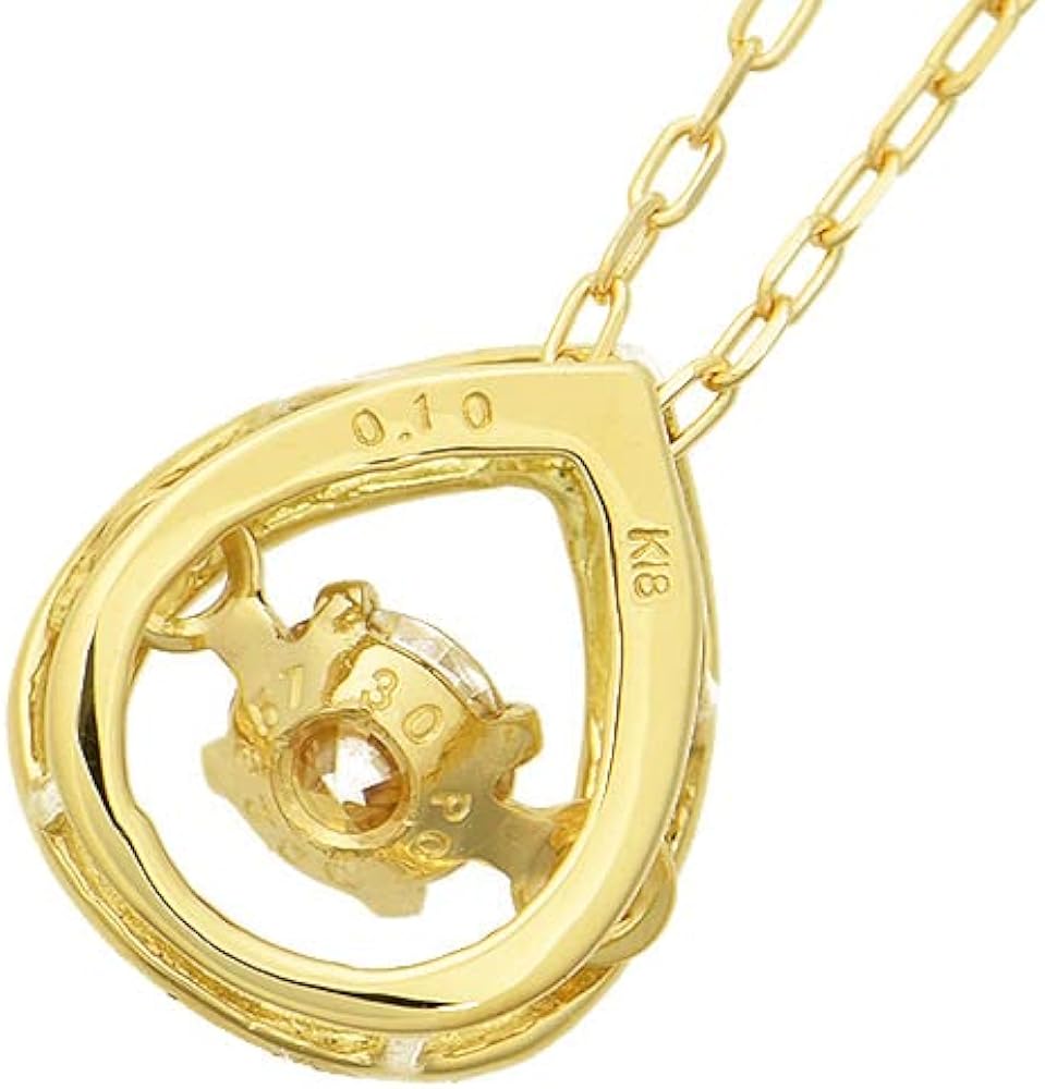 Amazon | [Diamond-Luxy] ダンシングストーン ダイヤモンド ネックレス