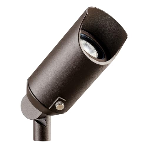 Kichler 6" Mini Outdoor Accent Light in Textured Architectural Bronze,