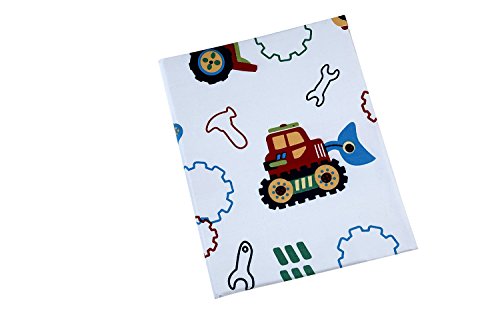 EVERYTHING KIDS Toddler Bedding Set, Under Construction - Thumbnail 6