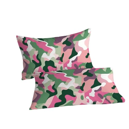 Housse de couette camouflage vert militaire imprimé lit 2 personnes - 7