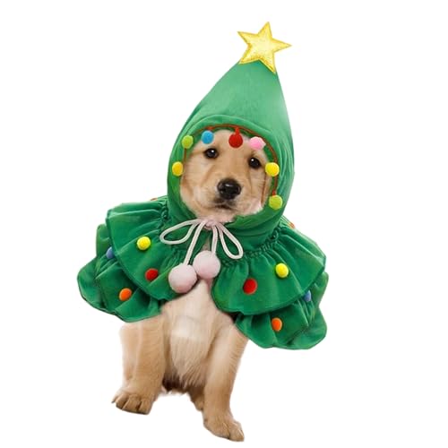 Disfraz navideño gorro para perros fácil de usar