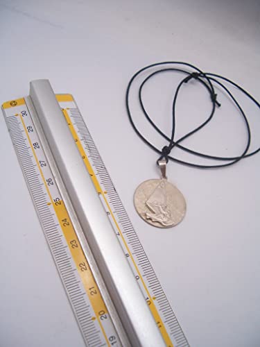 Planche à voile pendentif argent avec cordon résistant qui ne craint pas l'eau - 5
