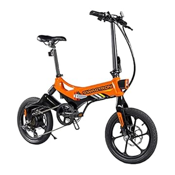 swagtron swagcycle folding electric bike