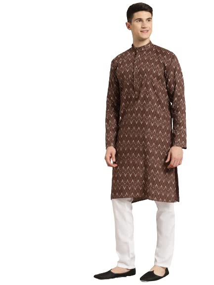Image of SOJANYA (Since 1958, Men's Silk Blend Grey Kurta Pyjama & Silk Blend Jacket Combo