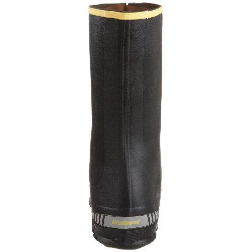 LaCrosse Men’s 14” ZXT Buckle Overshoe Work Boot Covers - Tear-Resistant Rubber, with Deep Heel Fit, Non-Corrosive Metal Buckles, & Hex-Tread Outsoles3
