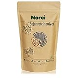 Narei Sojaprotein Isolat Pulver mit 90% pflanzlichem Protein - veganes Proteinpulver aus hochwertigem Soja - ideal für Protein Smoothe, Müsli, Porridge, Shakes