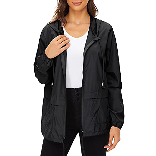 Zando MNFUHX0901S4043C010M Lightweight Rain Jacket Women thumb #1