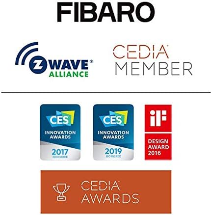 Fibaro Controller Head Z-Wave Plus Smart Heating Radiator Thermostat, White