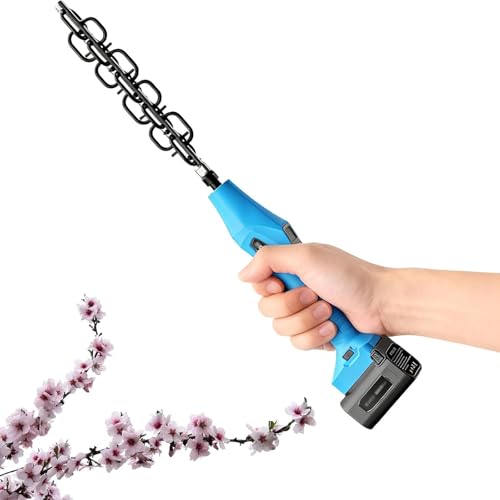 Máquina de poda eléctrica portátil, 4 velocidades ajustables, 4-5 horas de duración de la batería para un mantenimiento eficiente de floración y árboles frutales en huertos y granjas