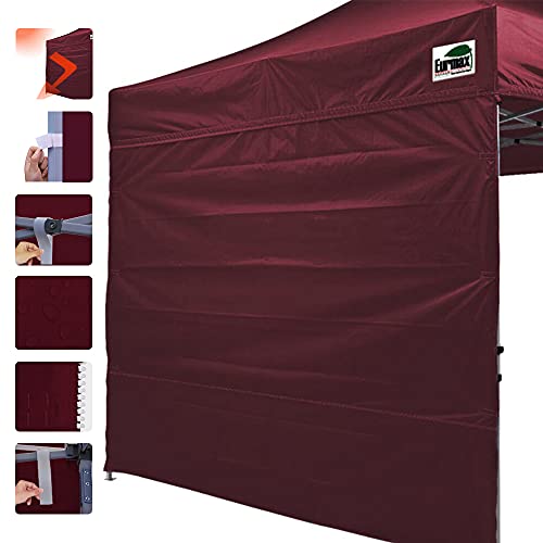 image for Eurmax USA Instant Canopy SunWall Tent Sidewalls for 10x10 Pop Up Cano