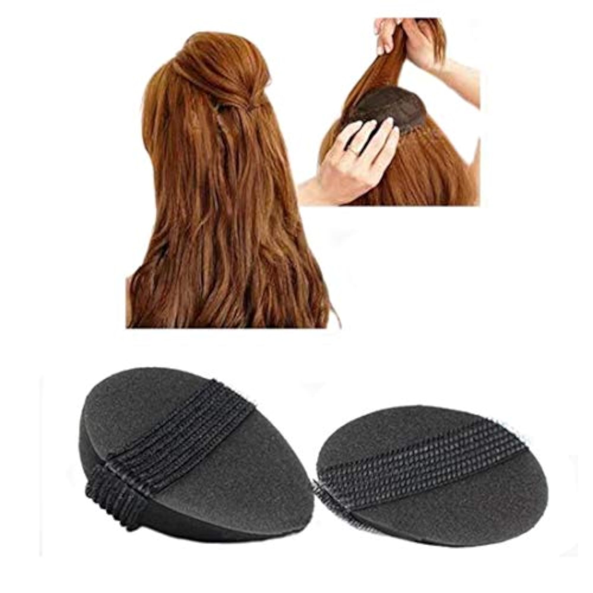 Hair Puff Volumizer Pack, Bun Clips and Prandi