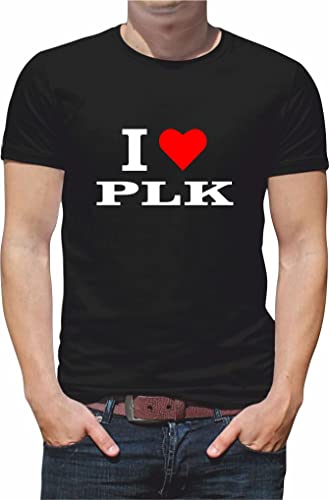 T-shirt PLK i love personnalisé pour afficher votre style et soutenir votre rappeur