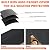 Ultrawall 4ft Heavy Duty Firewood Rack with Waterproof Cover, Freestanding Wood Log Holders for Firewood, Indoor/Outdoor Wood Storage Rack