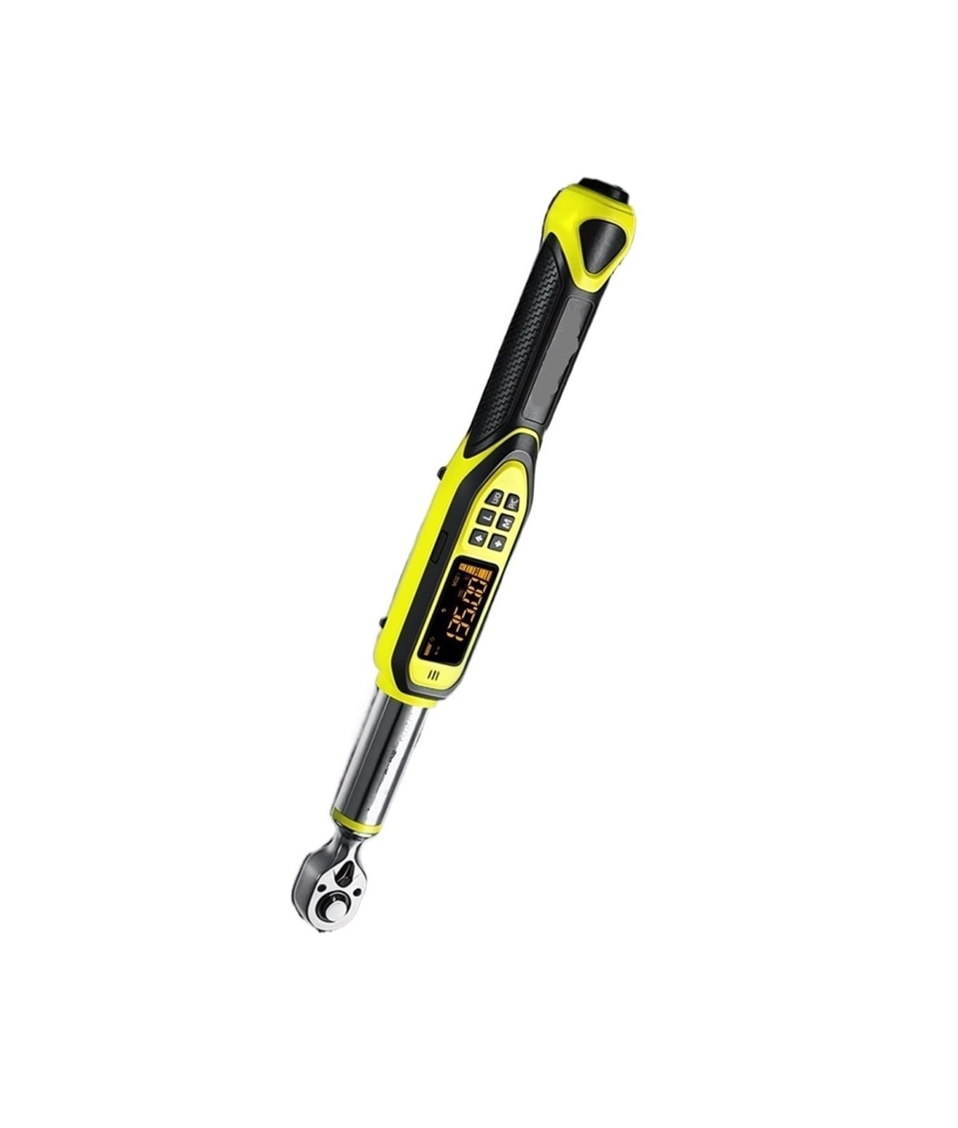 Svgvubmuc One Color Digital Torque Wrench M001 Accuracy ±2% Triple Alarm 1/2 Inch 17-340N.m