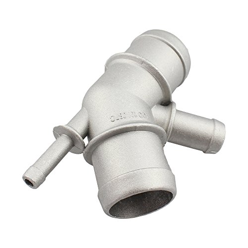 Aluminium Upper Radiator Cooling Coolant Water Distribution Pipe Hose Connector for Golf MK4 Jetta 1.8T 2.0L TDI for Audi TT 1J0121087C