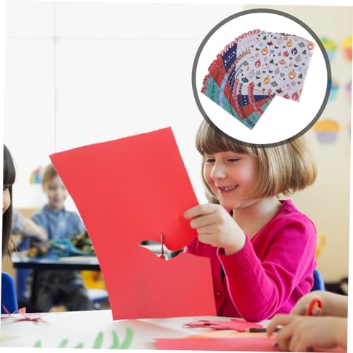 SEWACC 180 Peças De Papel De Construção DIY Kits De Papel Para Scrapbooking Papel Dobrável De Elemen