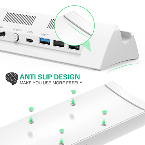 Runtogol Tv Docking Station For Switch,Portable Switch Oled Charger Stand Support 4K Hdmi Output, Replacement For Official Nintendo Switch Base,Switch Dock With Type-C And Hdmi Cable #TOP5