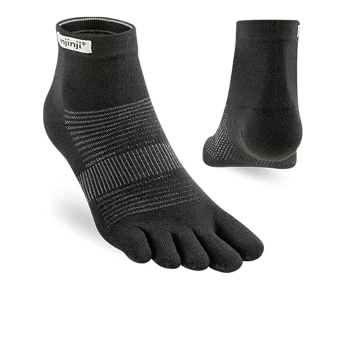 Injinji Lekka mini-załoga, Czarny, Small