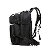 GUJOIN Mochila Tática 50 Litros con Sistema Molle - Gran Capacidad Militar Impermeable para Emergencias de 3 Días Caza Senderismo y Acampadas - Mochila para Actividades al Aire Libre (Negro) #2