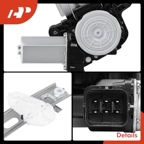 A-Premium Electric Power Window Regulator with Motor Assembly Compatible with Honda Civic 2006 2007 2008 2009 2010 2011, Front Left Driver Side,2-Door by A-premium - Image 8