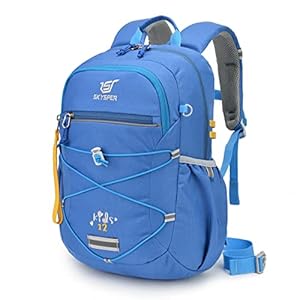 SKYSPER Kids Backpack 12L Children School Bag Child Boy Girl Outdoor Travel Pack Ages 4-8 for Day Trips Classes Camping(Blue)