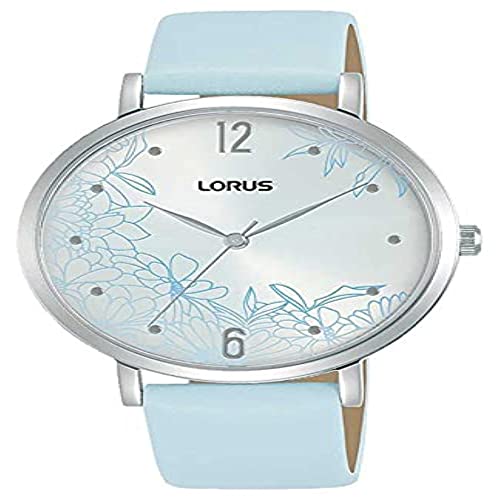Preisvergleich Produktbild Lorus Damen Analog Quarz Uhr mit Leder Armband RG297TX9