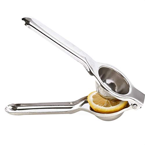 Ruiboury Manuelle Handpresse aus Edelstahl, Zitronenpresse, Entsafter, Obst, Orangen, Zitrussaft Cover