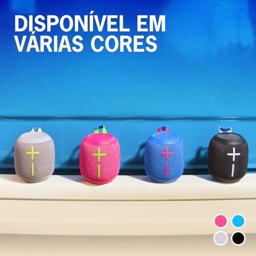 Caixa de Som Bluetooth Ultimate Ears WONDERBOOM 3, Portátil, À Prova D´Água e Poeira, Flutuante, Som