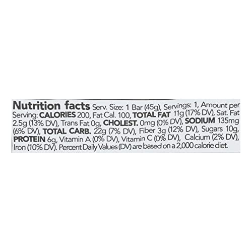 88 Acres Double Chocolate Mocha Granola Bar, 1.6 Oz #TOP1