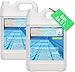Produktbild GlobaClean Algizid für Pool - 2X 5L - Vorbeugender Schutz vor Algen, Bakterien und Pilzen - Algenverhütung für sauberes Poolwasser - (10 Liter)