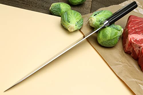 Yoshihiro Inox Aus-10 Stain-Resistant Steel Ice Hardened Sujihiki Slicer Chef Knife (10.5'' (270Mm)) #TOP3