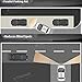 XTRONS Car Front View Forward Camera for Parking Monitor Non Mirror Image Without Lines
