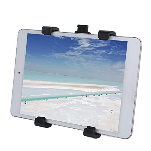 Suporte de encosto de cabeça para carro, suporte ajustável universal preto com rotação de 360° para