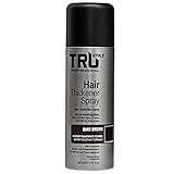 Liefermenge: 1x 200ml Tru Professional Haarverdichter Spray Hair Thickener, 200ml (Dunkelbraun)