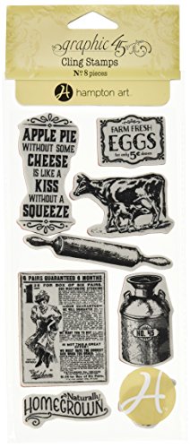 Graphic 45 Collection Stamps, G45 Home Sweet Home 2